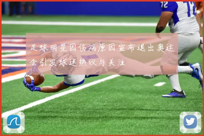 足球明星因伤病原因宣布退出奥运会引发球迷热议与关注